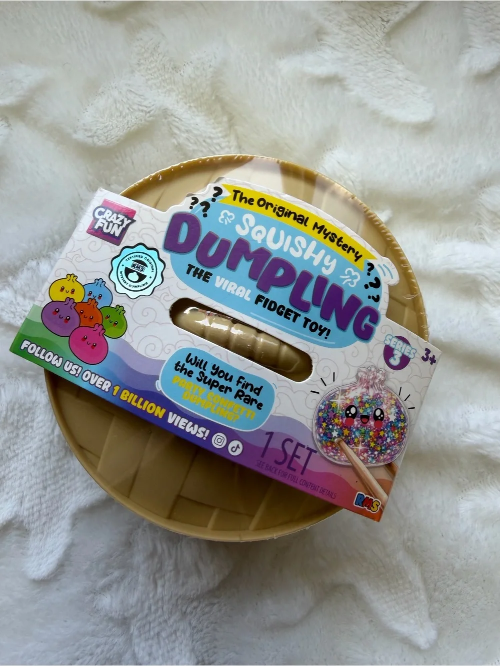 🔥✨NIB RMS Crazy Fun Mystery Dumpling – Party Confetti Edition RARE - Picture 3 of 10